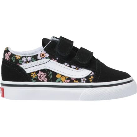 Vans Floral Old Skool V Skate Shoe - Toddler Girls' - Kids