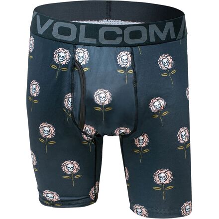 Boxer Da Uomo Volcom, Confezione Da 3, In Poliestere E Spandex, Ad Alte Prestazioni Colore Nerogrigioazzurro Taglia L~p113243414