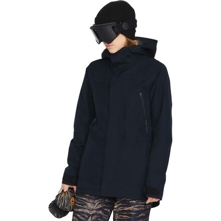 Volcom ブラック スノーボードジャケット　Womens ボルコム VOLCOM WOMENS BOLT INSULATED JACKET レディース