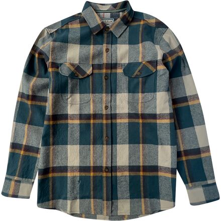Vans Box Green, Grey and Blue Flannel Shirt