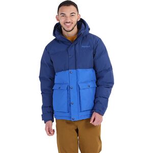 Marmot down parka black blue 3DeFx+ Marmot Fordham Down Jacket