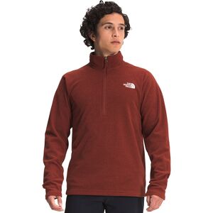 The North Face Men's Textured Cap Rock 1/4 Zip Brick House Red / S